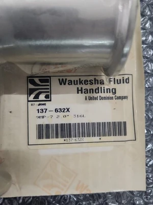 NEW Waukesha Fluid Handling 137-633X