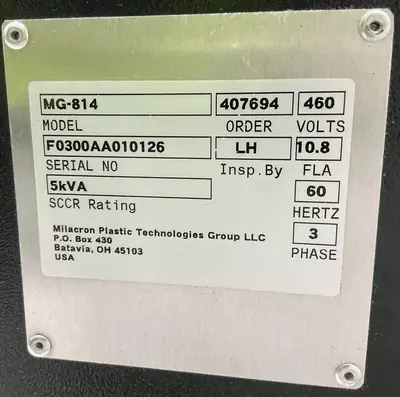 USED MILACRON MG-814