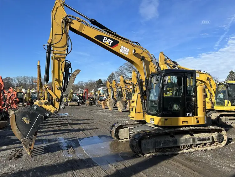 Used 2018 CATERPILLAR 315F LCR Crawler Excavators | Abele Tractor #1342754