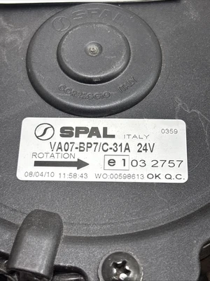 New | in-Stock Spal VA07-BP7/C-31A HVAC Parts and Equipment Indiana US | J&J Industrial Supply #1314343