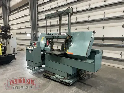Used W.F. WELLS M-16-2 Horizontal Band Saws Michigan US | Vander Ziel Machinery Sales #480506