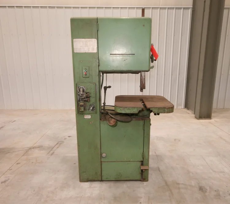 Used GROB NS-18 Vertical Band Saws Michigan US | Vander Ziel Machinery Sales #480521