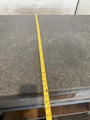 48" X 36" X 8" GRANITE SURFACE PLATE W/ STAND. STOCK # 0112626.