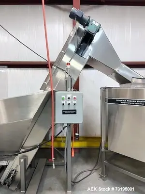 Used Hoosier Feeder FT-50 Centrifugal Feed System – 150 PPM, 70mm Caps