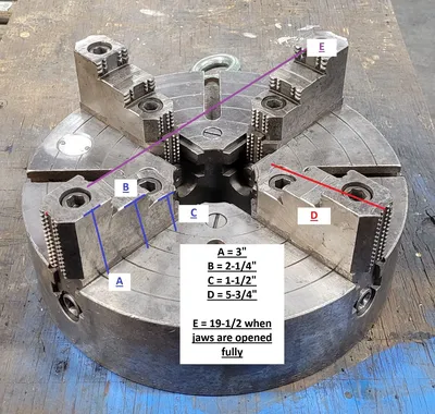 Used CUSHMAN 15in - 4 Jaw Chucks Kentucky US | Machinery Central #1014427