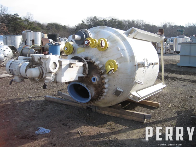 PFAUDLER 750 Gallon Reactors - Glass Lined | Perry Equipment