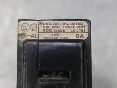 Used WESTINGHOUSE BA120 Switchgears British Columbia CA | Lenmark #243557