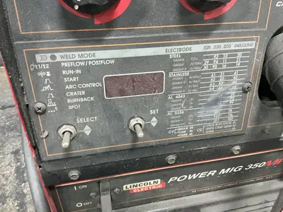 Used LINCOLN ELECTRIC POWER MIG 350MP Mig Welders Ohio US | HGR 24 #1343907