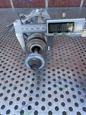 USED GEMU 514/25/D55345-1-1-B987 PNEUMATIC ANGLE SEAT GLOBE VALVE, 10 PB, 4-10 PST