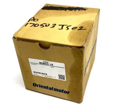New | in-Stock Oriental Motor BH6G2-18, BH Motor Speed Reducers Michigan US | Maverick Industrial Sales #1400520