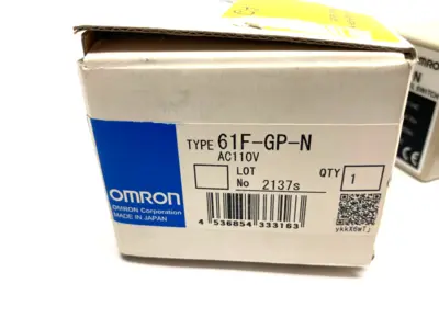 USED OMRON FLOATLESS LEVEL SWITCH PLUG-IN TYPE 11-PIN