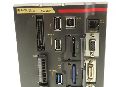 Keyence CV-X422F Vision System 2 Mega Pixel Camera Controller