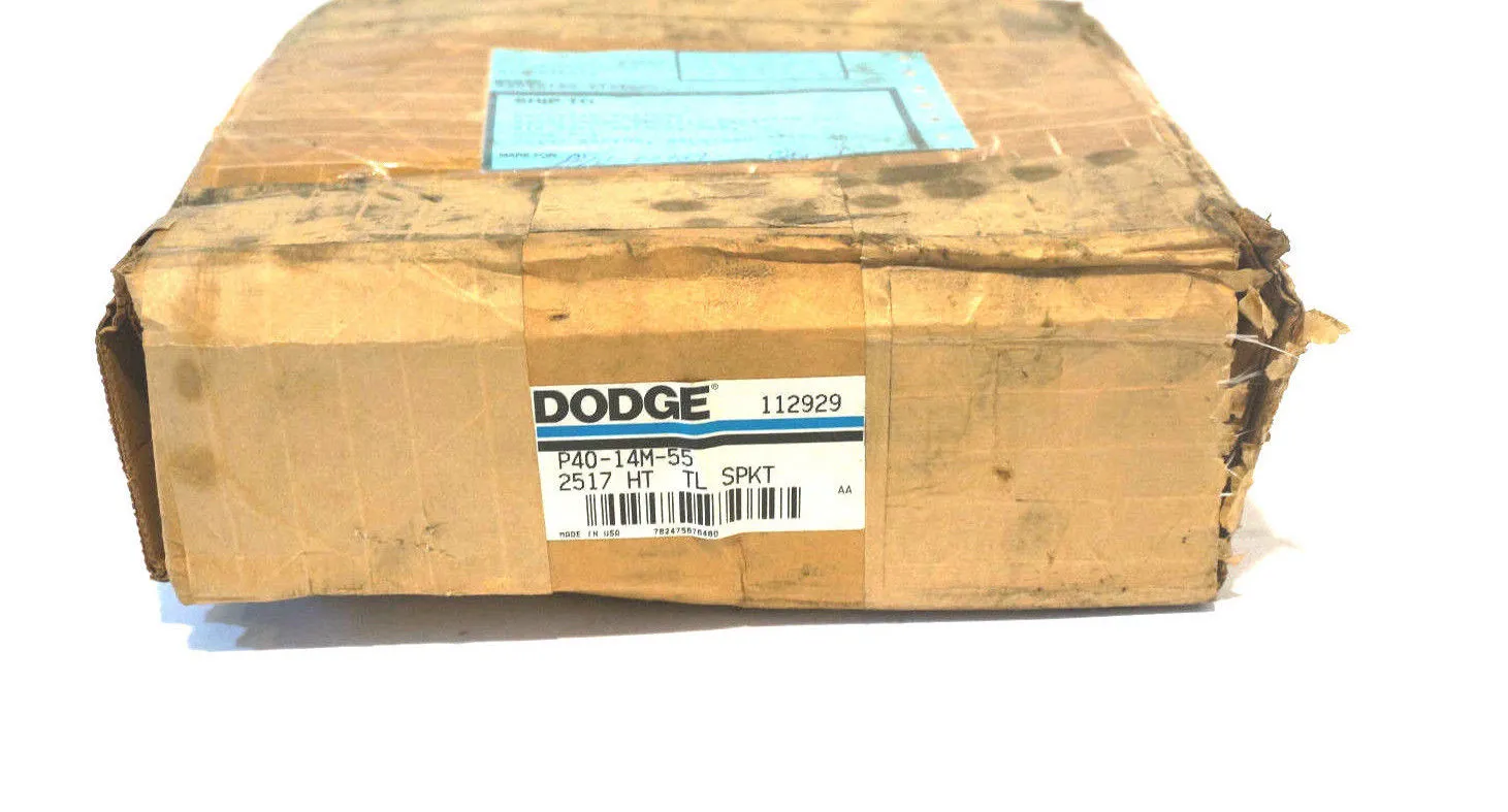 NEW DODGE P40-14M-55-2517 TIMING SPROCKET 112929 P4014M552517