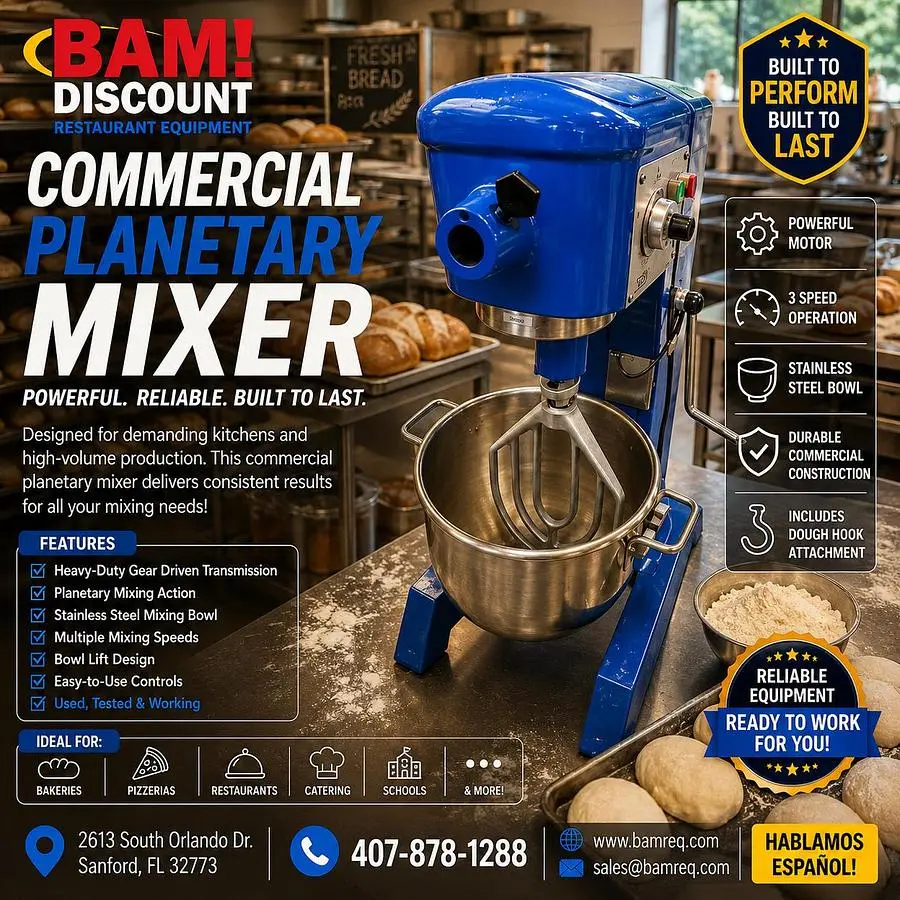 Used HOBART D 300 T Planetary Mixers Florida US | BAM Discount Restaurant Equipment #1263838
