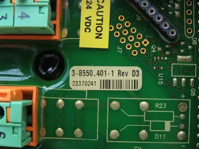 Signet 385501P +GF+ Flow Transmitter 12-24VDC 3-8550.401-1 Rev D3