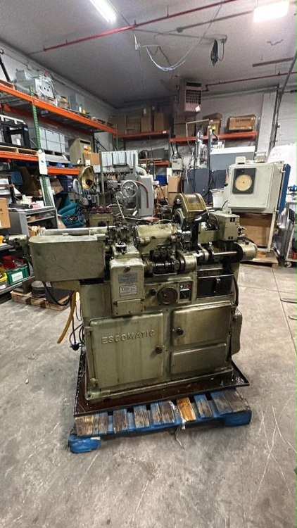 Used ESCOMATIC D6 Swiss Type Automatic Screw Machines Connecticut US | Global Machine Brokers, LLC #1094322
