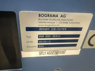 Used 2011 BOGRAMA BSR 550 SERVO Die Cutters Illinois US | Capital Equipment Solutions #1309375