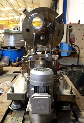 (2) Comteifa DT-2-BD perforate basket centrifuges, 316L SS.