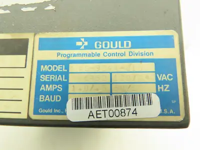 Gould AS-984A-816 PLC Controller I/O Chassis Rack
