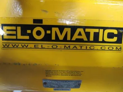 EL-O-Matic ES2500.UOA12A.F46K30 Pneumatic Valve Actuator 11.8" Bore 2.2" Stroke