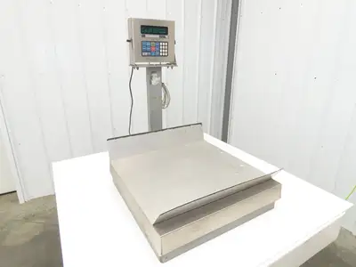 Model 465 B-Tek BT-2424-50-CS-SP Scale With GSE Digital Readout 50 Lbs Capacity