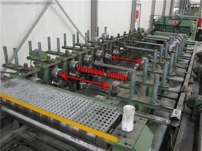 USED VAN OTTERLOO PROFILING LINE 1350 MM