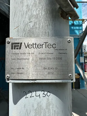 VETTERTEC Grain Silo Behälter Normalstahl Atmosphäre und -druck – 0 bis 9999 Gal. | Perry Equipment (5)