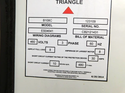 USED TRIANGLE BAGGER B 108 C