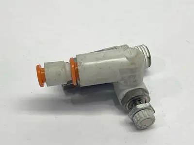ASP430F-N02-07-S | SMC  Flow Control Valve 1/4" NPT - Used