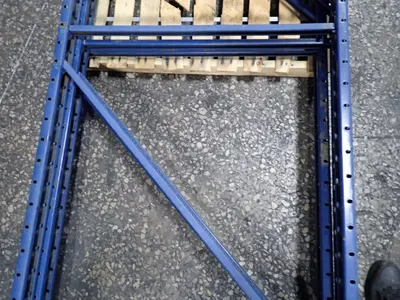 38" X 167" Pallet Racking Uprights - Keystone