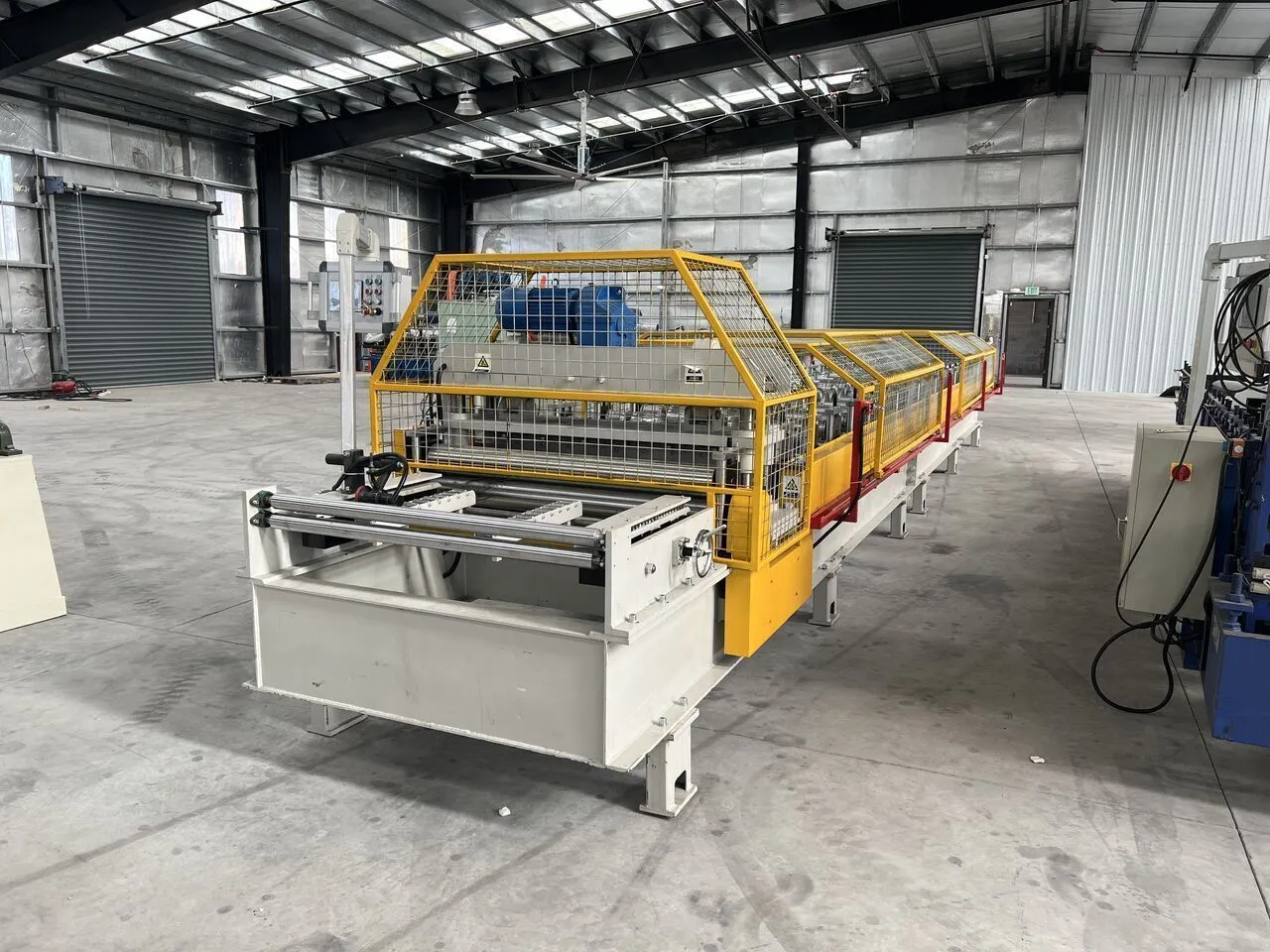 PBR Roof Panel Roll Forming Machine, Orlando Florida USA