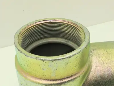 Bridgeport LB-70 4" Hub Malleable Iron LB Conduit Body Threaded Rigid