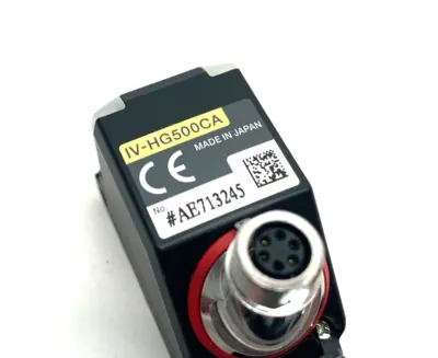 USED KEYENCE AUTOMATIC FOCUS SENSOR HEAD, STANDARD, COLOR