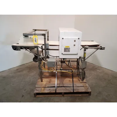 Used Goring Kerr Metal Detector Tektamet Conveyor - 15.75" X 6.5"