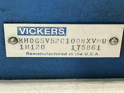 USED VICKERS KHDG4V 3 02 157451 21