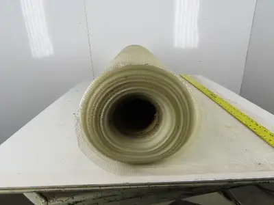 White Semi-Ridgid HDPE Plastic Mesh Screen 45" x 50'