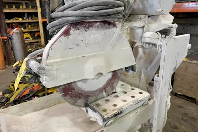 7.5 HP X 20" MK WET BRICK AND BLOCK SAW: YOBRO #25030