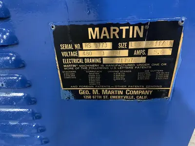 Used MARTIN UNWIND Winding and Unwinding Pennsylvania US | Global Equipment International, LLC #1138192