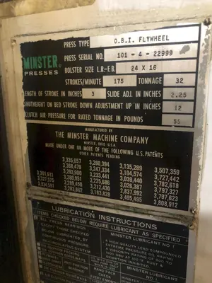 USED MINSTER 4