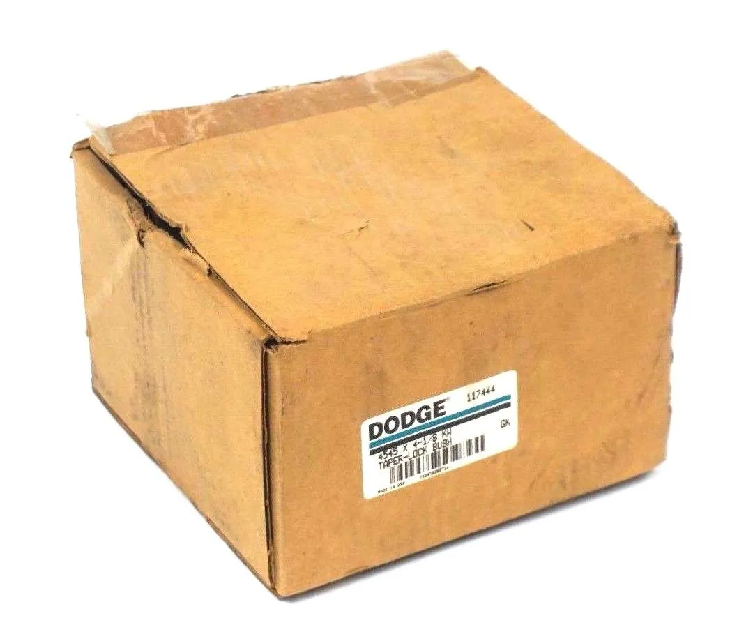 NEW DODGE 4545 X 4-1/8-KW TAPER LOCK BUSH 117444