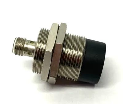 USED BALLUFF INDUCTIVE DISTANCE SENSOR, CYLINDRICAL BAW M30ME-UAC15F-S04G