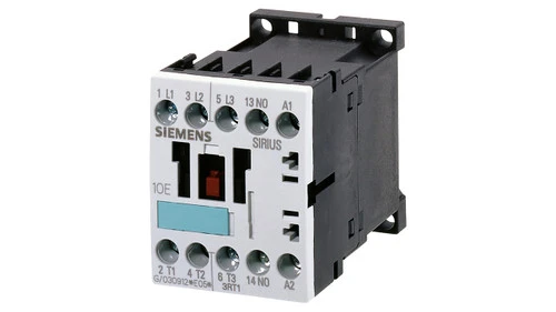 Siemens 3RT1016-1BB41 SIRIUS Din-Rail Mount Contactor, 3PST, NO, 24V [New]