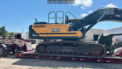 Used 2023 HYUNDAI HX350AL Crawler Excavators Florida US | National Equipment Dealers #1422418