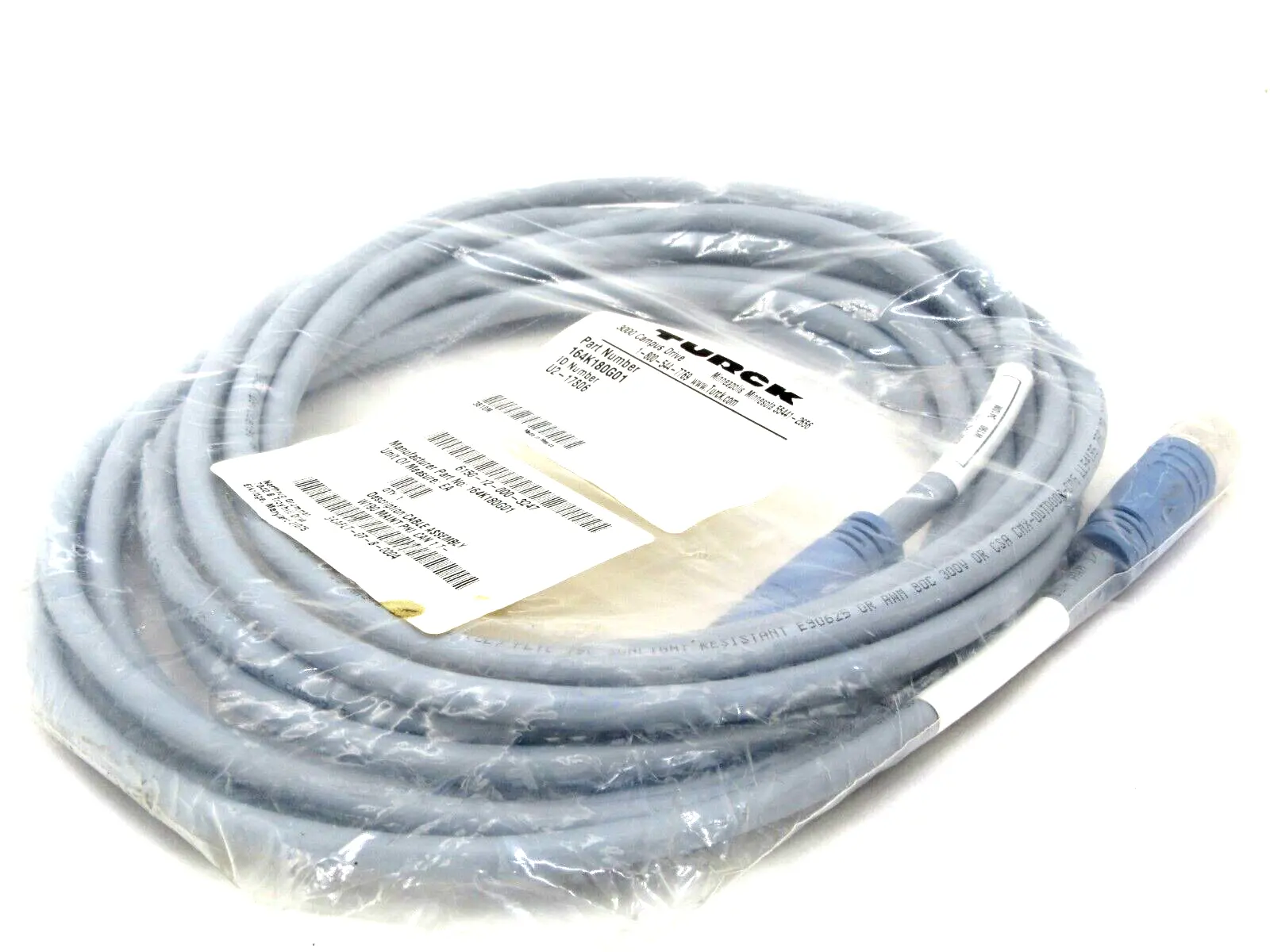 NEW TURCK 164K180G01 CABLE U2-17806