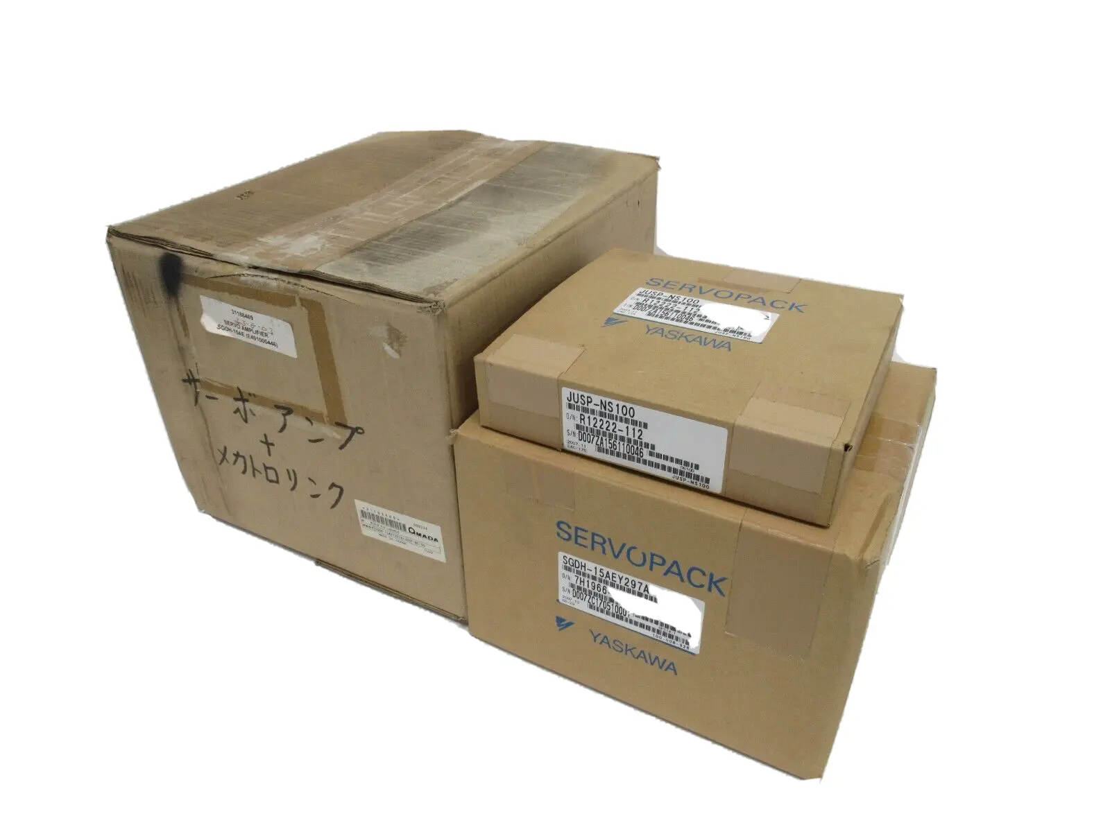 NEW YASKAWA ELECTRIC SGDH-15AEY297A SERVO AMPLIFIER WITH JUSP-NS100 INTERFACE