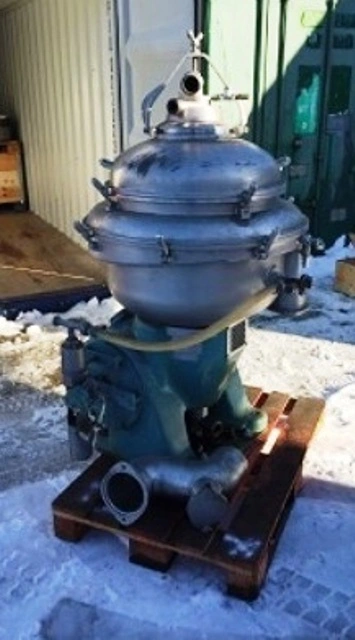 Alfa-Laval SRPX 213 HGV-14H vegetable oil separator, 316SS.