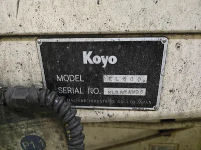 Koyo KL-600 Rough Surface Grinding Machine