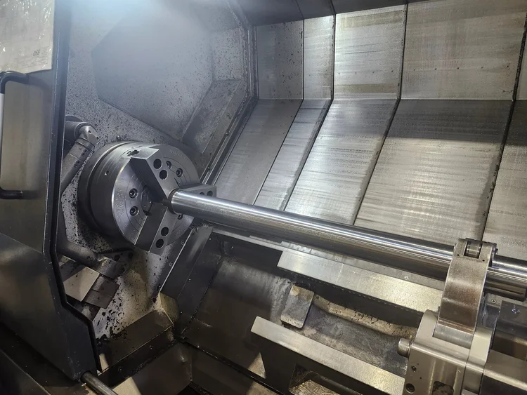 Used 2014 HYUNDAI WIA L400LM CNC Lathes Alberta CA | Lamarche Machinery Inc #1461367