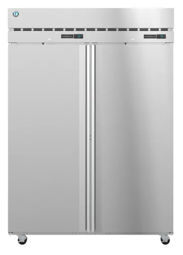 Hoshizaki DT2A-FS 55" Steelheart Series Two Section Commercial Combo Refrigerator Freezer - Solid Doors, Dual Temp, 11