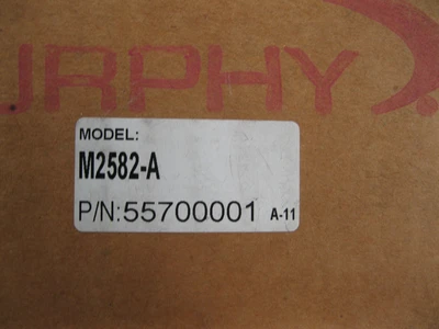 NEW Murphy M2582-A